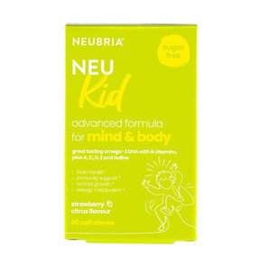 Neubria Neu Kid Advanced Formula for Mind & Body, 