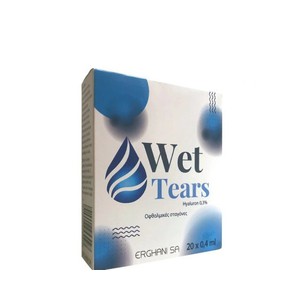 Wet Tears Hyaluron 0.3% Eye Drops, 20x0.4ml