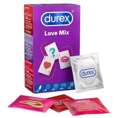 DUREX Love Mix Προφυλακτικά 12 Τεμάχια