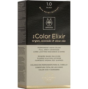 Apivita My Color Elixir No 1.0 Black (Hair Color C