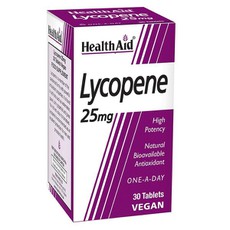 Health Aid Lycopene Συμπλήρωμα Διατροφής 25mg 30ca