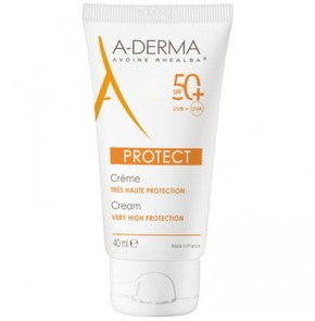 A-Derma Protect Cream SPF50+ Αντηλιακή Προσώπου, 4