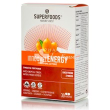 Superfoods Ιπποφαές Energy (ενισχυμένη σύνθεση) - Ενέργεια & αντοχή, 30 caps