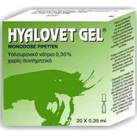Hyalovet Gel 20x0.35ml - Οφθαλμικές Σταγόνες Με Υα