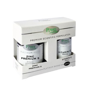 Power of Nature Platinum Zinc Premium 5, 30 Caps &