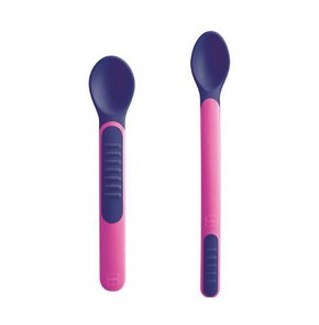 MAM Heat Sensitive Spoons & Cover-Κουταλάκια με Πρ