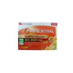 Forte Pharma Forte Royal Gelee Royale Bio Organic Royal Jelly 2000mg In Ampoules 20x10ml
