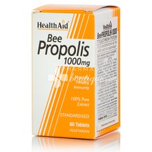 Health Aid Bee PROPOLIS 1000mg - Κρυολόγημα, 60tabs