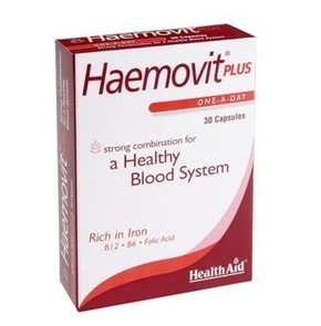 Health Aid Haemovit Plus Σίδηρος, Βιταμίνη Β12, Β6