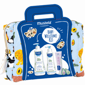 MUSTELA Baby Welcome Kit Cleansing gel 500ml & Hyd