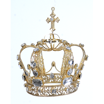 Christmas Ornament - Gold Crown