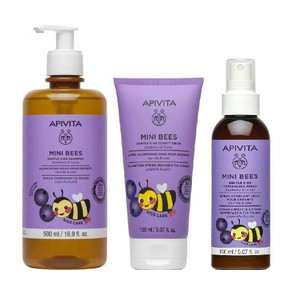 Apivita Mini Bees Gentle Kids Shampoo Blueberry & 