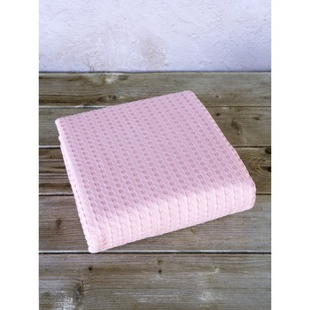 Κουβέρτα Πικέ Μονή (160x240) Habit Pink NIMA Home
