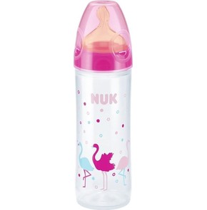 Nuk New Classic Bottle Plastic PP with Latex Teat 