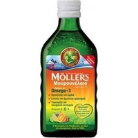 Moller's Cod Liver Oil Tutti Frutti 250ml - Υγρό Μ