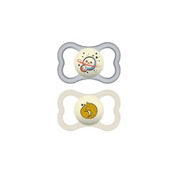 Mam Supreme Night 248S Silicone Pacifier 6-16 Months 2 pieces 