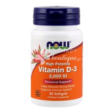 Now Vitamin D-3 2.000 IU, 30 softgels