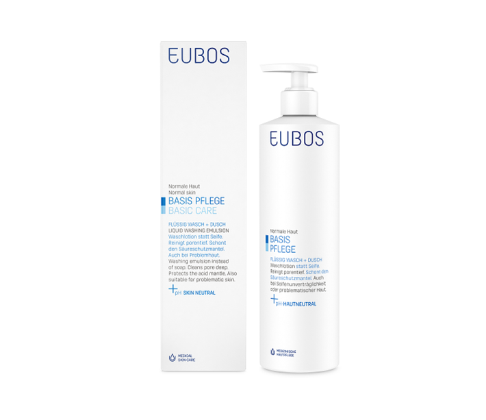 EUBOS LIQUID WASHING EMULSION BLUE 400ML