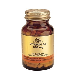 Solgar Vitamin B-6 100mg 100 Tablets