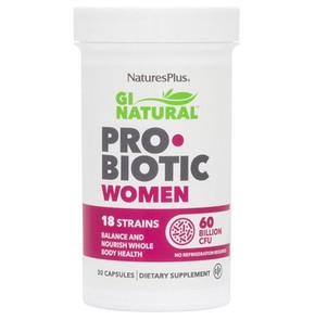 Nature's Plus Gi Natural Probiotic Women, 30Caps