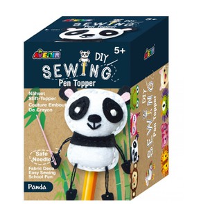 Avenirkids DIY Sewing Panda Pen Topper 5+, 1pc