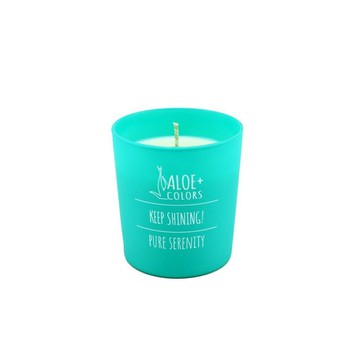ALOE+COLORS SCENTED SOY CANDLE PURE SERENITY  ΚΕΡΙ