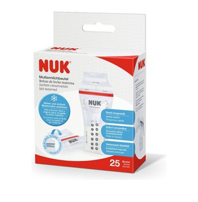 Nuk Breast Milk Bags, 25pcs