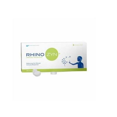 RHINOZYN Συμπλήρωμα Διατροφής Με Προβιοτικά & Βιταμίνη D3 Γεύση Φράουλα x30 Δισκία