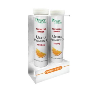 1+1 Power of Nature Ultra Vitamin C 1000mg, 20 Ανα