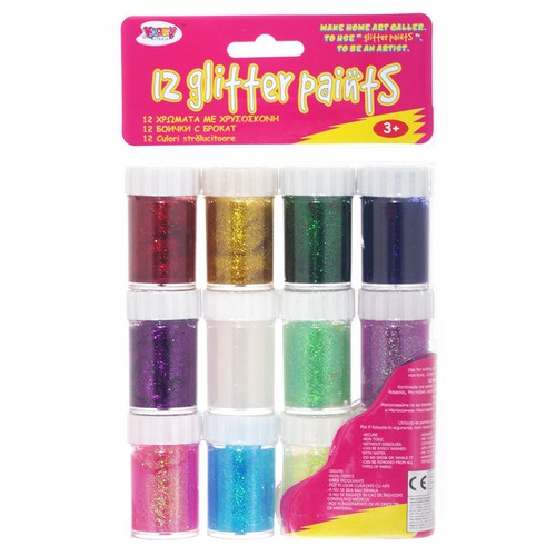 Set od 12 boja glitter