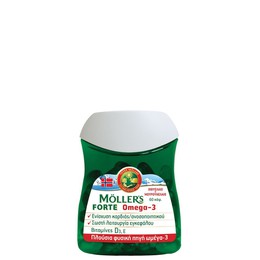 Mollers Forte Omega-3 Ιχθυέλαιο & Μουρουνέλαιο 60caps