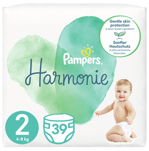 Pampers Harmonie Size. 2 (4kg-8kg) 39 Diapers