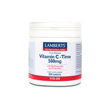 Lamberts Vitamin C-Time 500mg Συμπλήρωμα Διατροφής