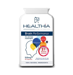 Healthia Brain Performance, 90caps