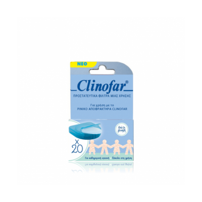 CLINOFAR Disposable Protective Filters x20