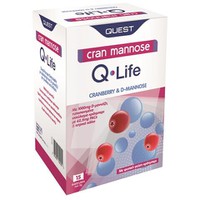 Quest Q-Life Cran Mannose 15 Φακελάκια - Συμπλήρωμ