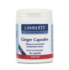 Lamberts Ginger, 60 Capsules