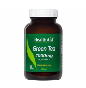 Health Aid Green Tea 1000mg 60 Tablets
