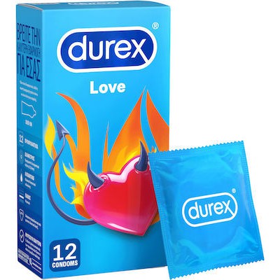 DUREX Love Προφυλακτικά 12 Τεμάχια