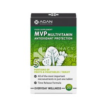 Agan MVP Multivitamin Antioxidant Protection - Πολυβιταμίνη, 30 tabs
