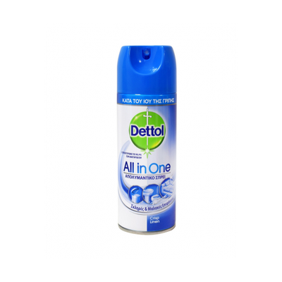 DETTOL Crisp Linen Antibacterial Disinfectant Spray 400ml