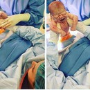 Ξεγέννησε το μωρό της στην καισαρική 