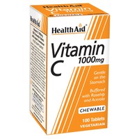 Health Aid Vitamin C Chewable 1000mg 100 Ταμπλέτες