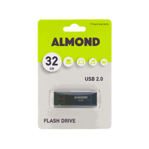 ALMOND FLASH DRIVE USB 32GB PRIME ΜΠΛΕ