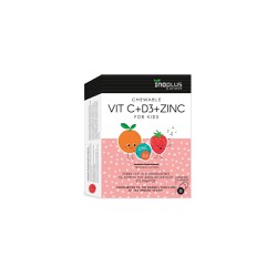  Inoplus Vit C+D3+Zinc For Kids Children's Nutritional Supplement To Strengthen The Body's Defense 30 chewable tablets