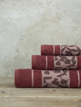 Towel - Felicia - Bordeaux