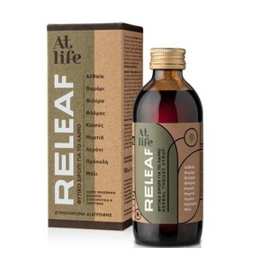 Αt Life Releaf Herbal Syrup with Althea, Thyme, Li