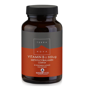 Terranova Vitamin Β12 500μg Complex, 50caps
