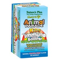 NATURES PLUS ANIMAL PARADE KIDS IMMUNE BOOSTER 90 CHEW. ANIMALS (TROPICAL BERRY)