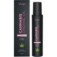 Vican Wise Beauty Cannabis Organic Oil For Hair, B